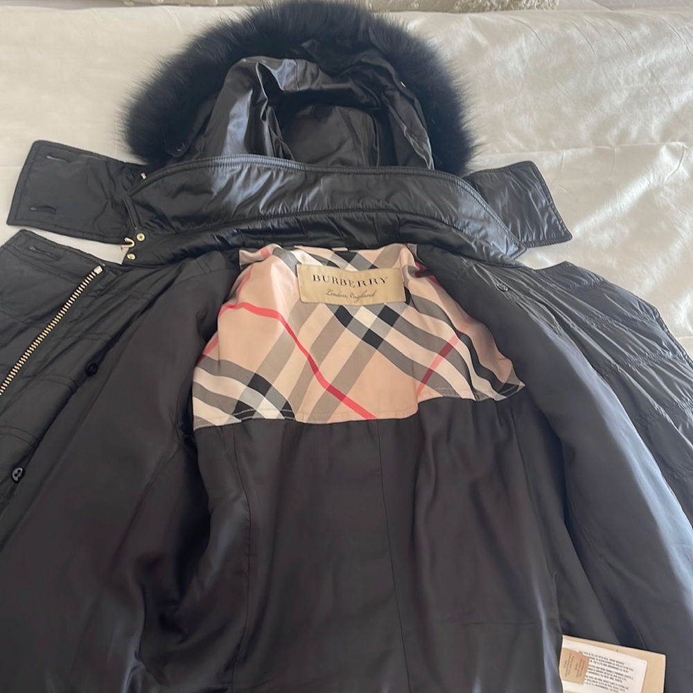 Burberry long sport puffy Coat